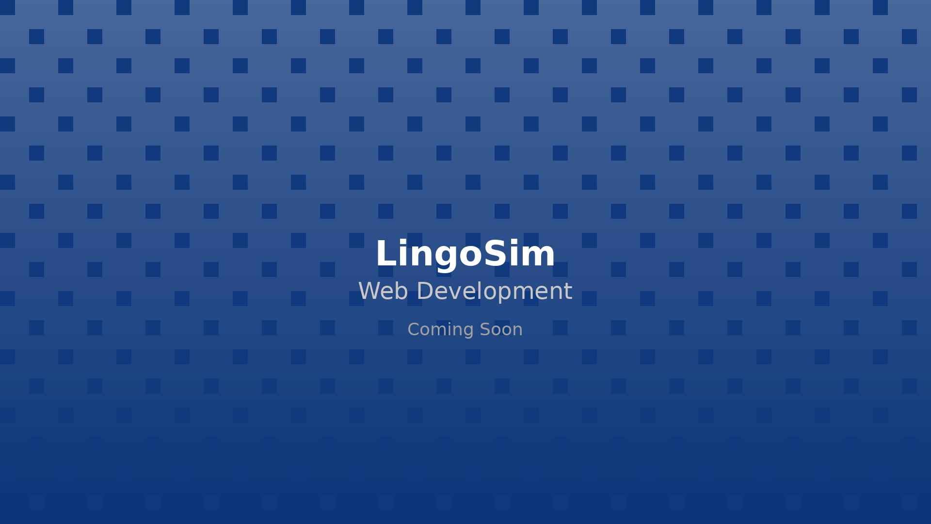 Lingosim Application Screenshot