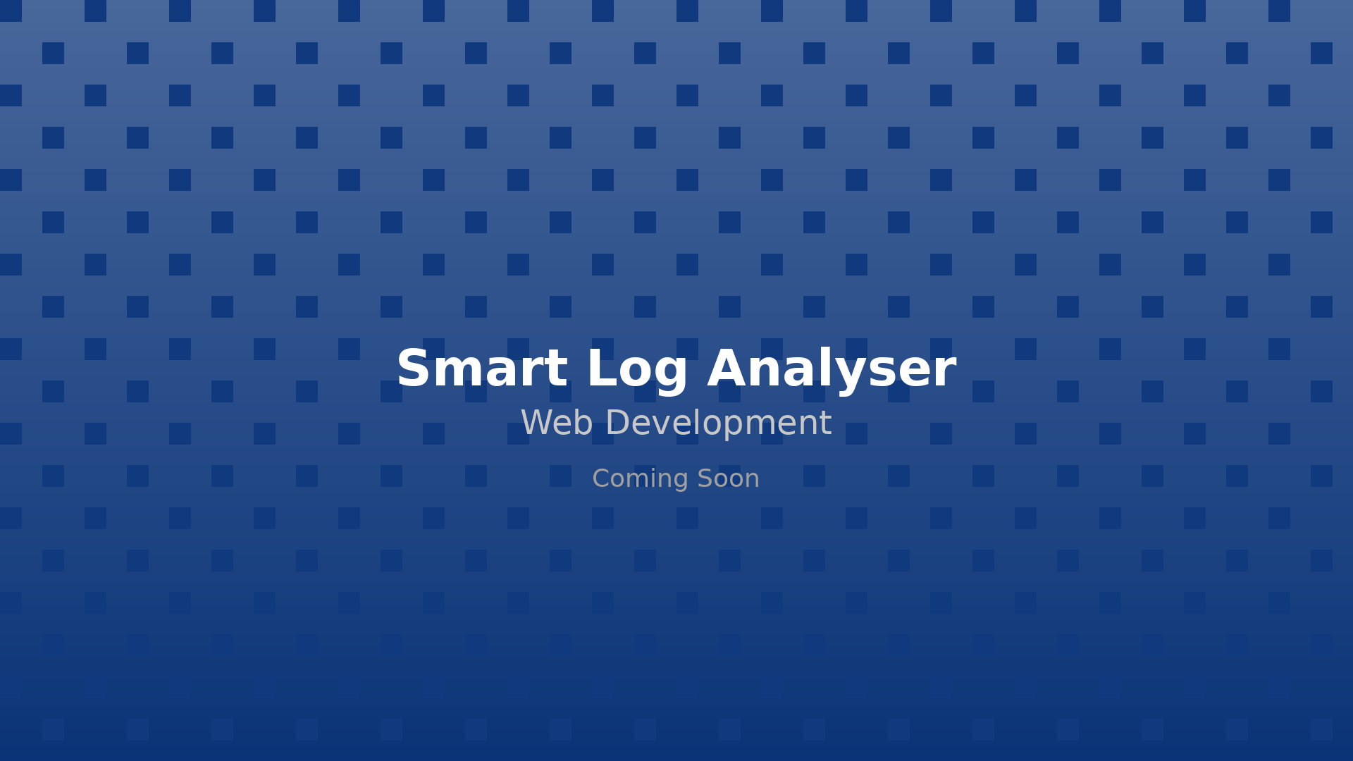 smart-log-analyser Application Screenshot