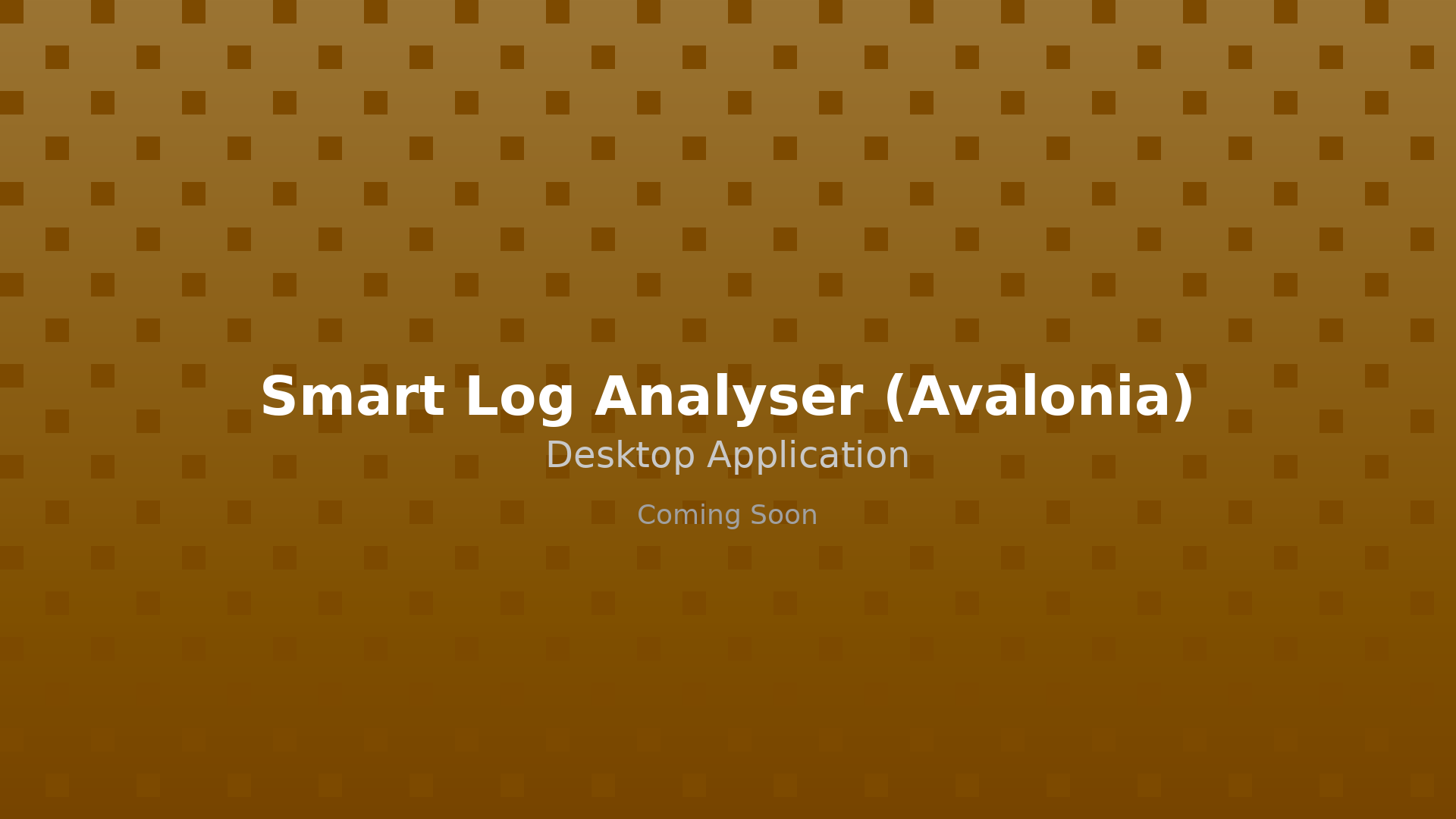 Smartloganalyseravalonia Application Screenshot